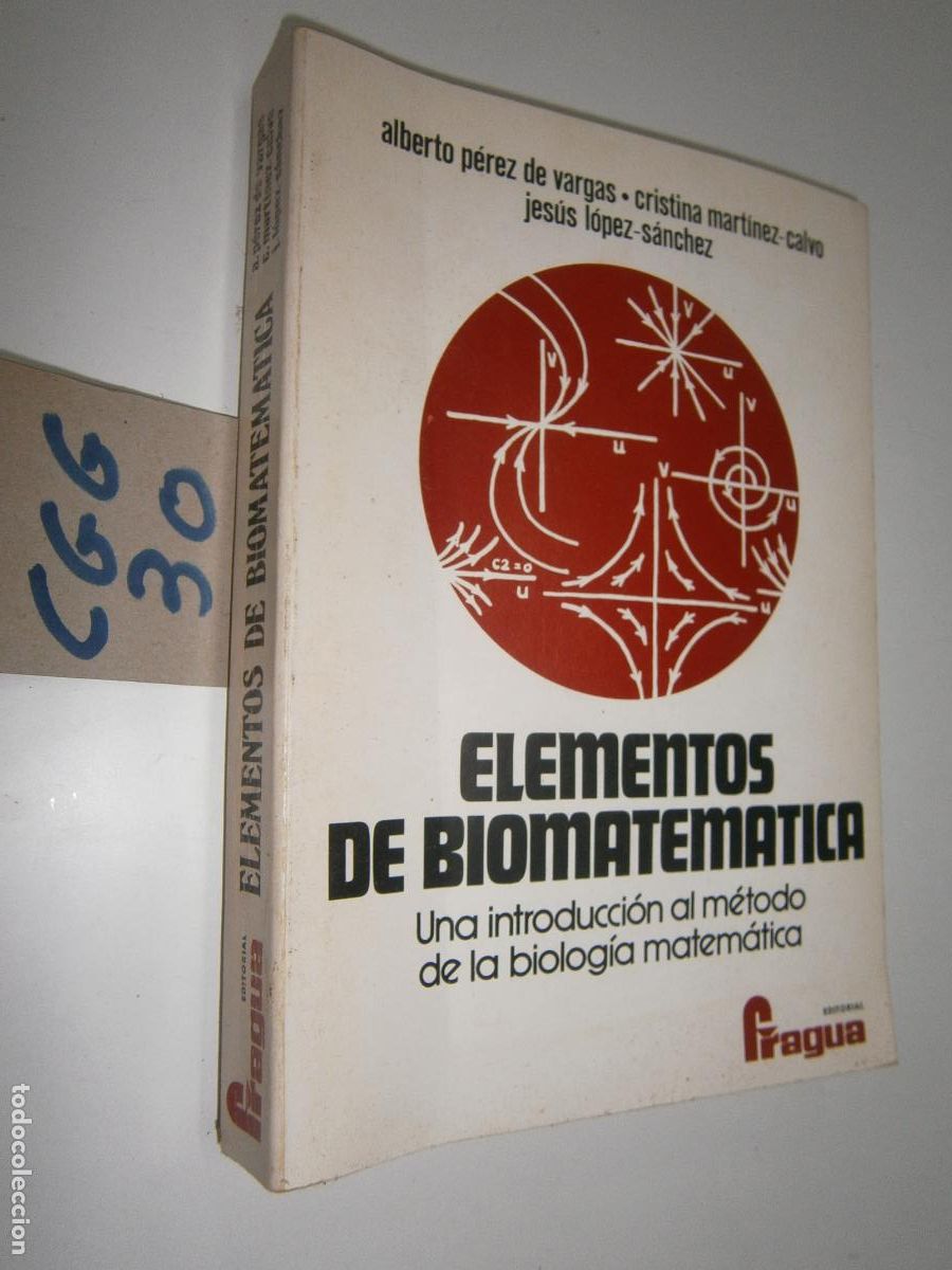 Libros de segunda mano: ANTIGUO LIBRO DE TEXTO - ELEMENTOS DE BIOMATEMATICA - Foto 1