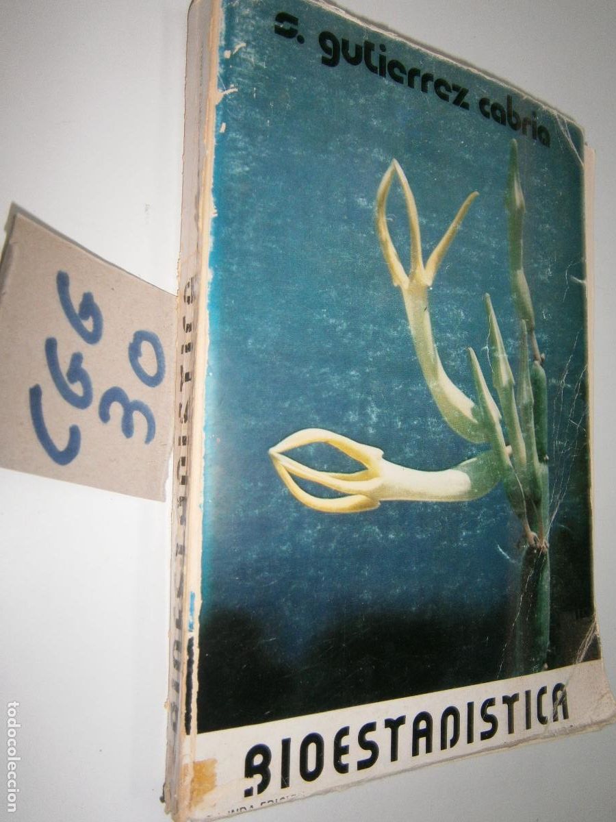 Libros de segunda mano: ANTIGUO LIBRO DE TEXTO - BIOESTADISTICA - Foto 1