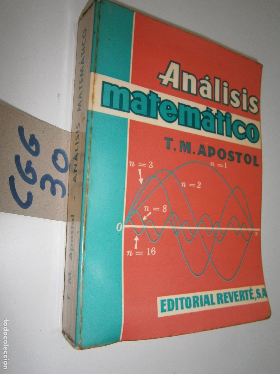 Libros de segunda mano: ANTIGUO LIBRO DE TEXTO - ANALISIS MATEMATICO - Foto 1