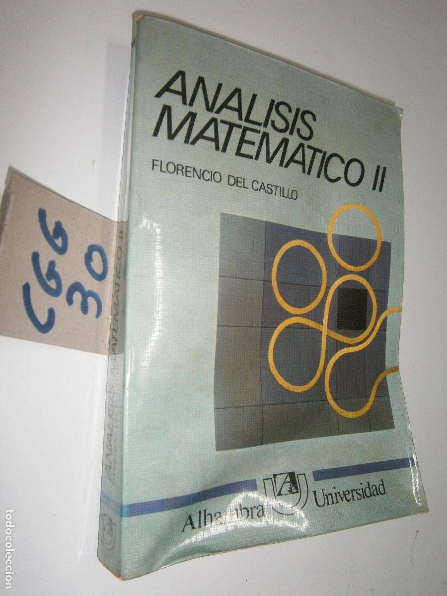 Libros de segunda mano: ANTIGUO LIBRO DE TEXTO - ANALISIS MATEMATICO II - Foto 1
