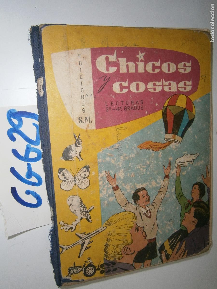 Libros de segunda mano: ANTIGUO LIBRO DE TEXTO - LECTURAS 3&ordm; Y 4&ordm; GRADO - Foto 1