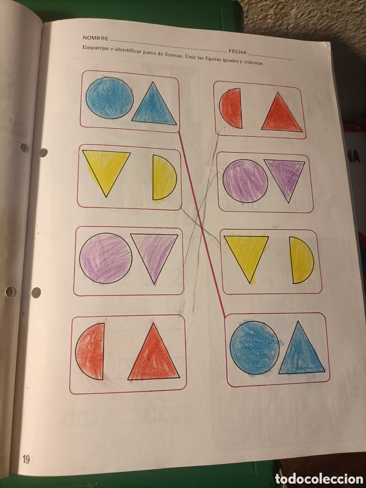 Libros de segunda mano: Matem&aacute;tica Preescolar 1 &ndash; Isabel D&iacute;az Arnal (SM, 1987) &ndash; - Foto 3