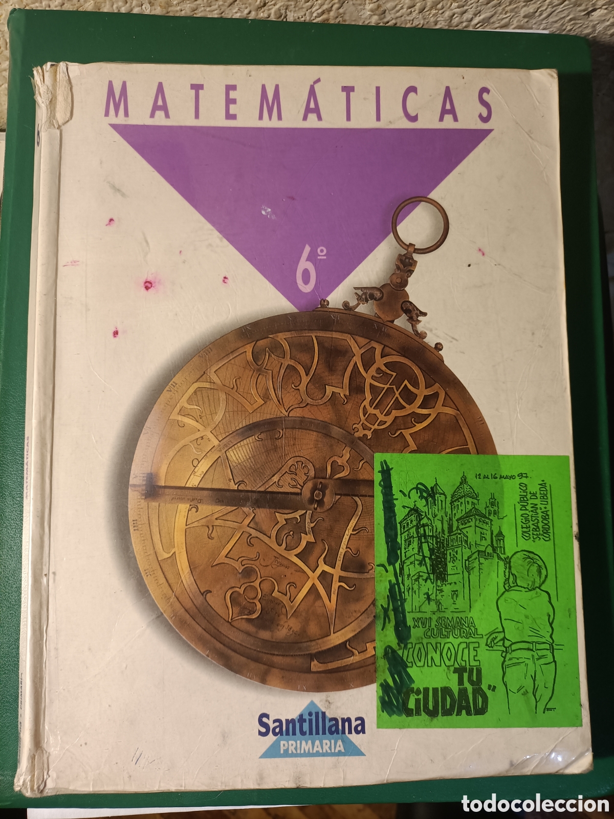 Libros de segunda mano: Matem&aacute;ticas primaria 6&deg;Santillana - Foto 1