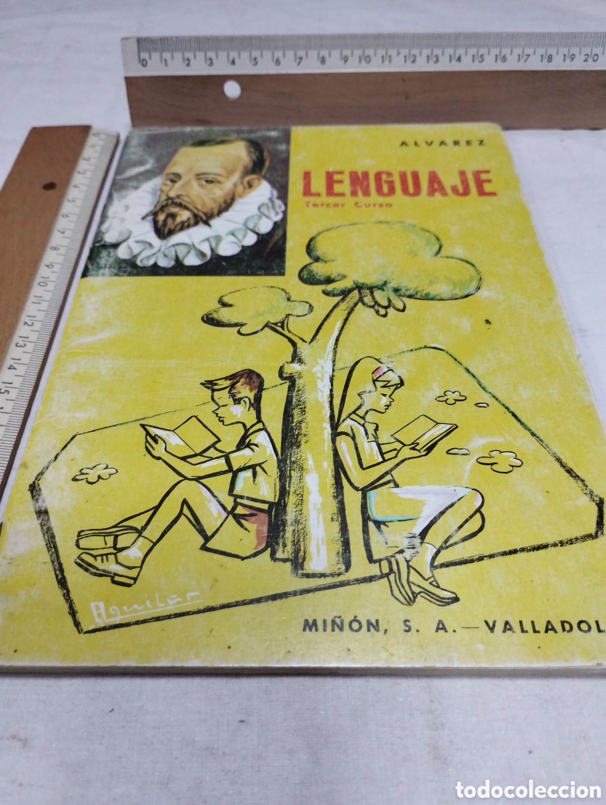 Libros de segunda mano: Lenguaje. Tercer curso. &Aacute;lvarez, 1974 - Foto 1