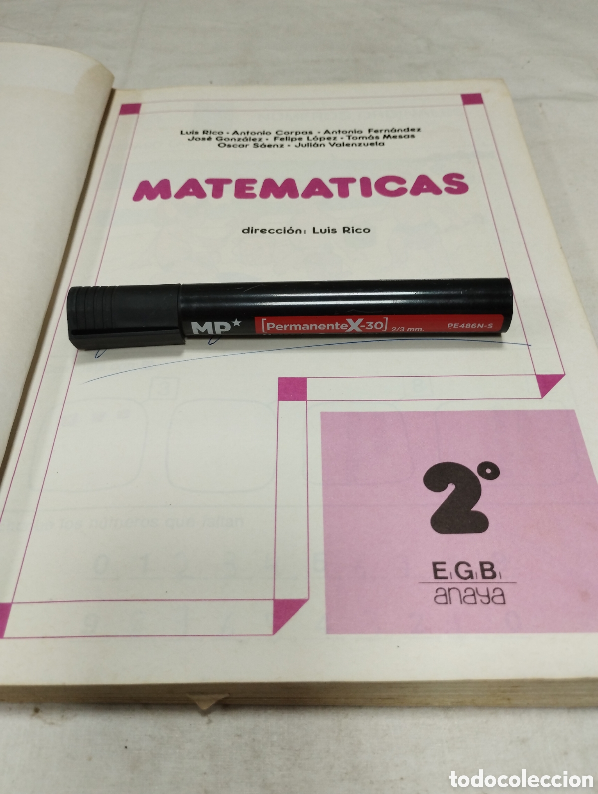Libros de segunda mano: Matem&aacute;ticas 2&deg; EGB. Editorial Anaya, 1983 - Foto 2