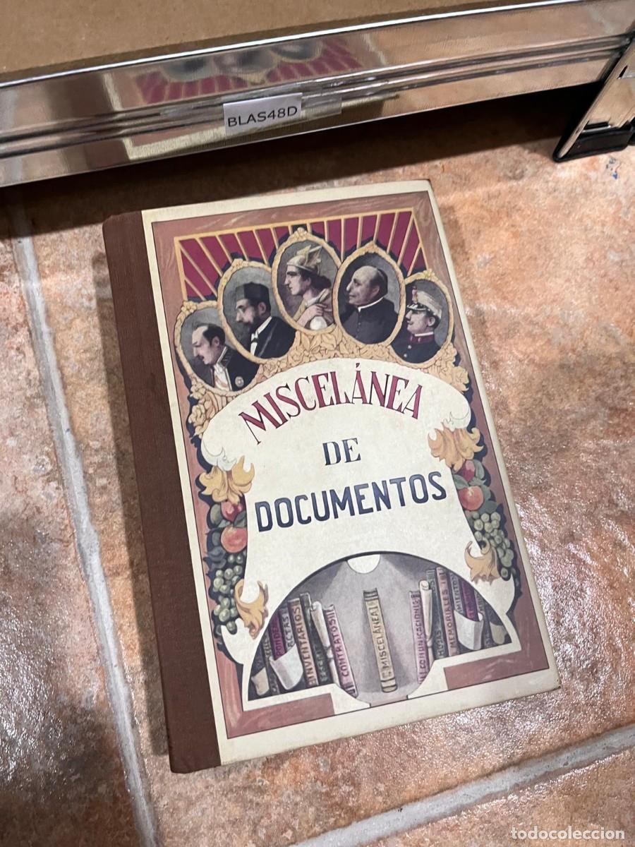 Libros de segunda mano: BLAS48D MISCELANEA DE DOCUMENTOS, FACSIMIL DE BIBLIOTECA - Foto 1