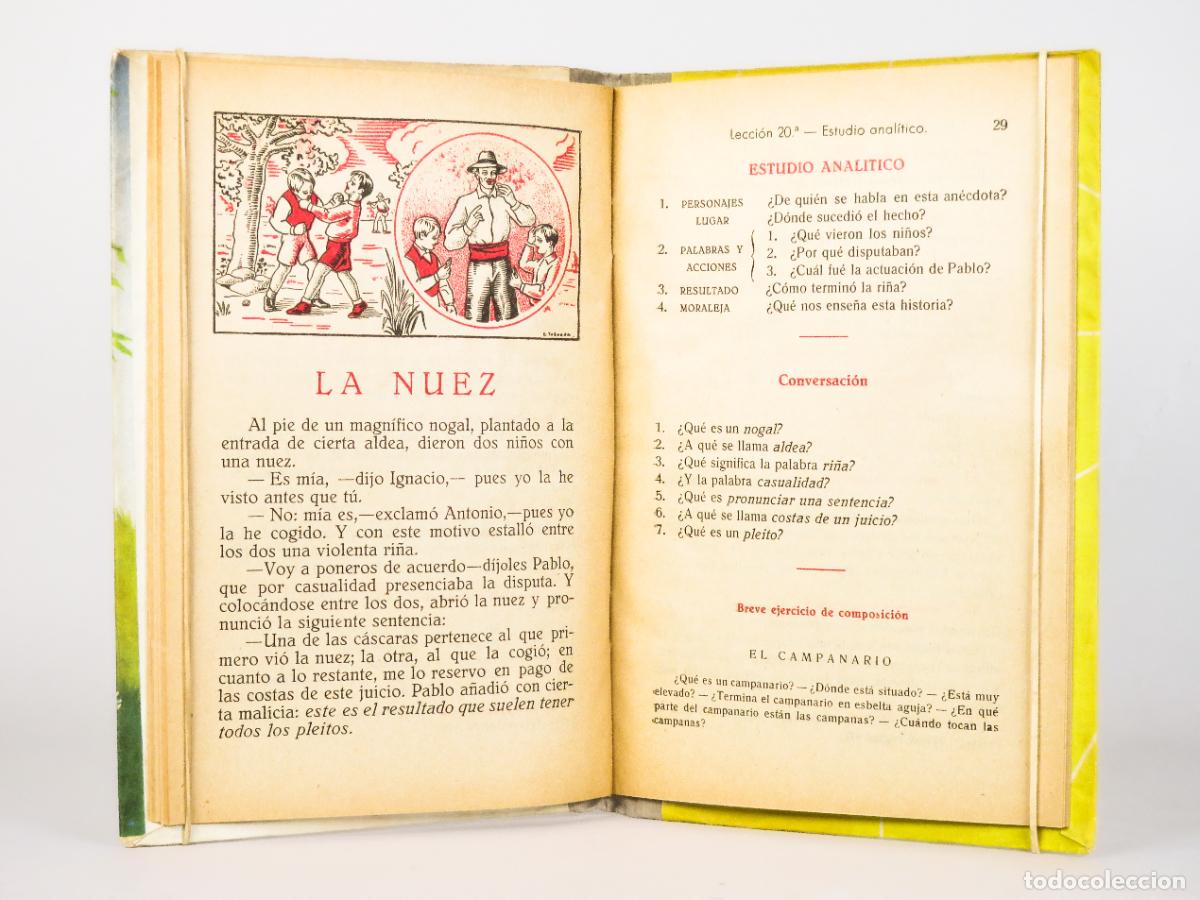 Libros de segunda mano: Gram&aacute;tica Espa&ntilde;ola Curso Preparatorio Ed Bru&ntilde;o 1955 - Foto 5