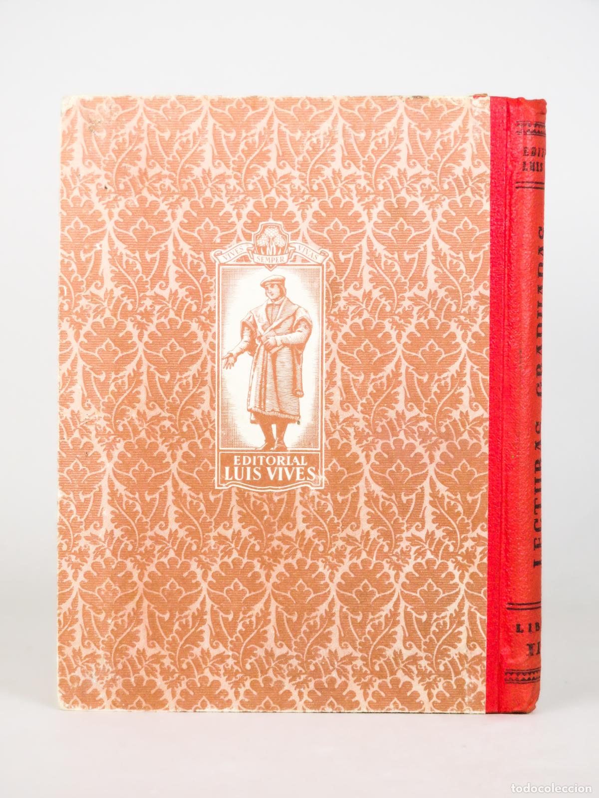 Libros de segunda mano: Lecturas graduadas Libro tercero Editorial Luis Vives 1954 - Foto 2