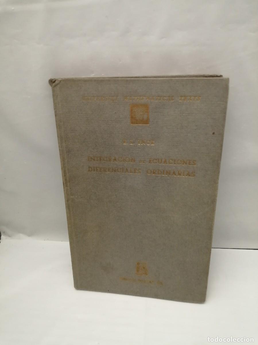 Gebrauchte B&uuml;cher: Integraci&oacute;n de Ecuaciones Diferenciales Ordinarias (Edici&oacute;n 1939, tapa dura)