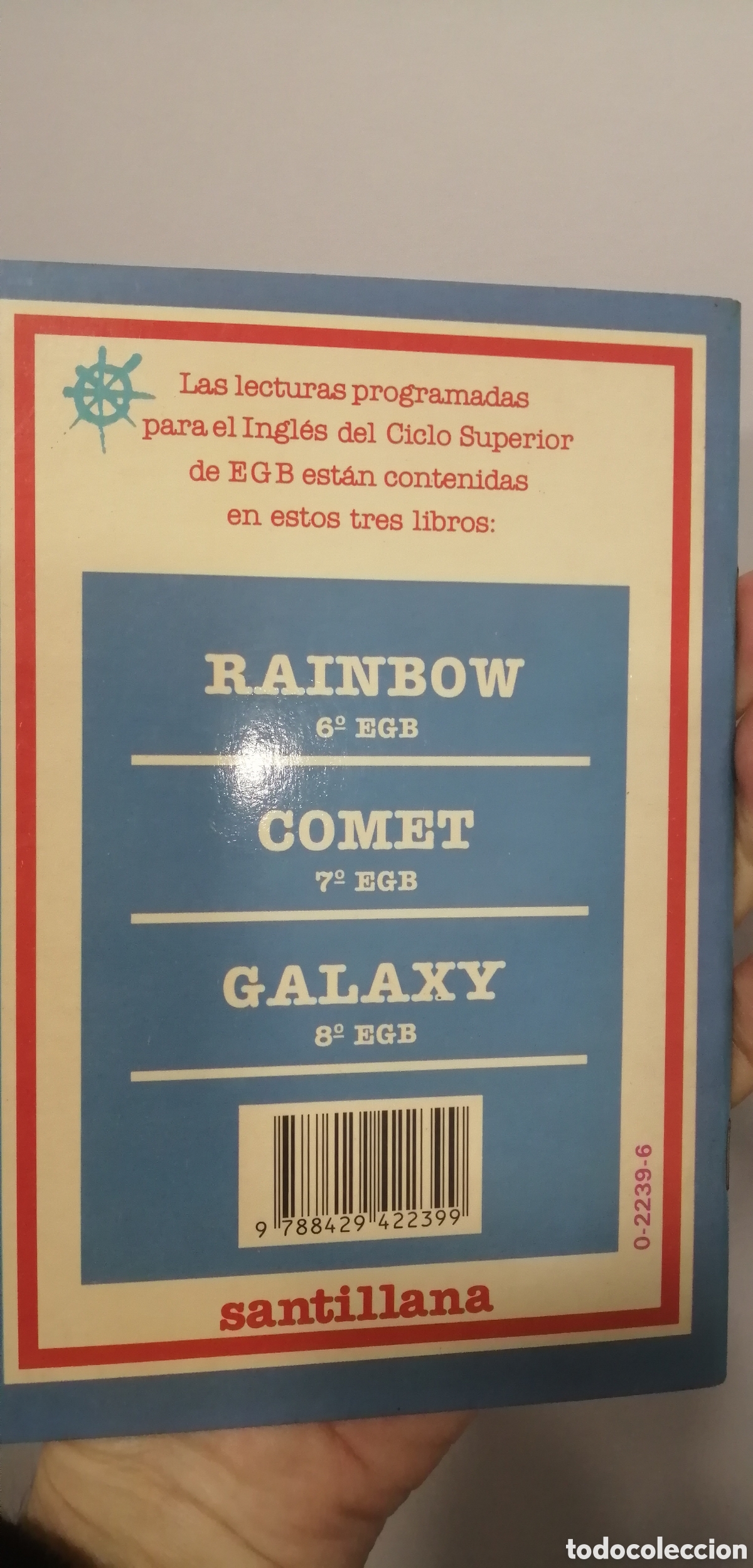Libros de segunda mano: Lecturas Programadas Ingl&eacute;s 8 EGB GALAXY Ediciones Santillana Edici&oacute;n 1991 - Foto 3
