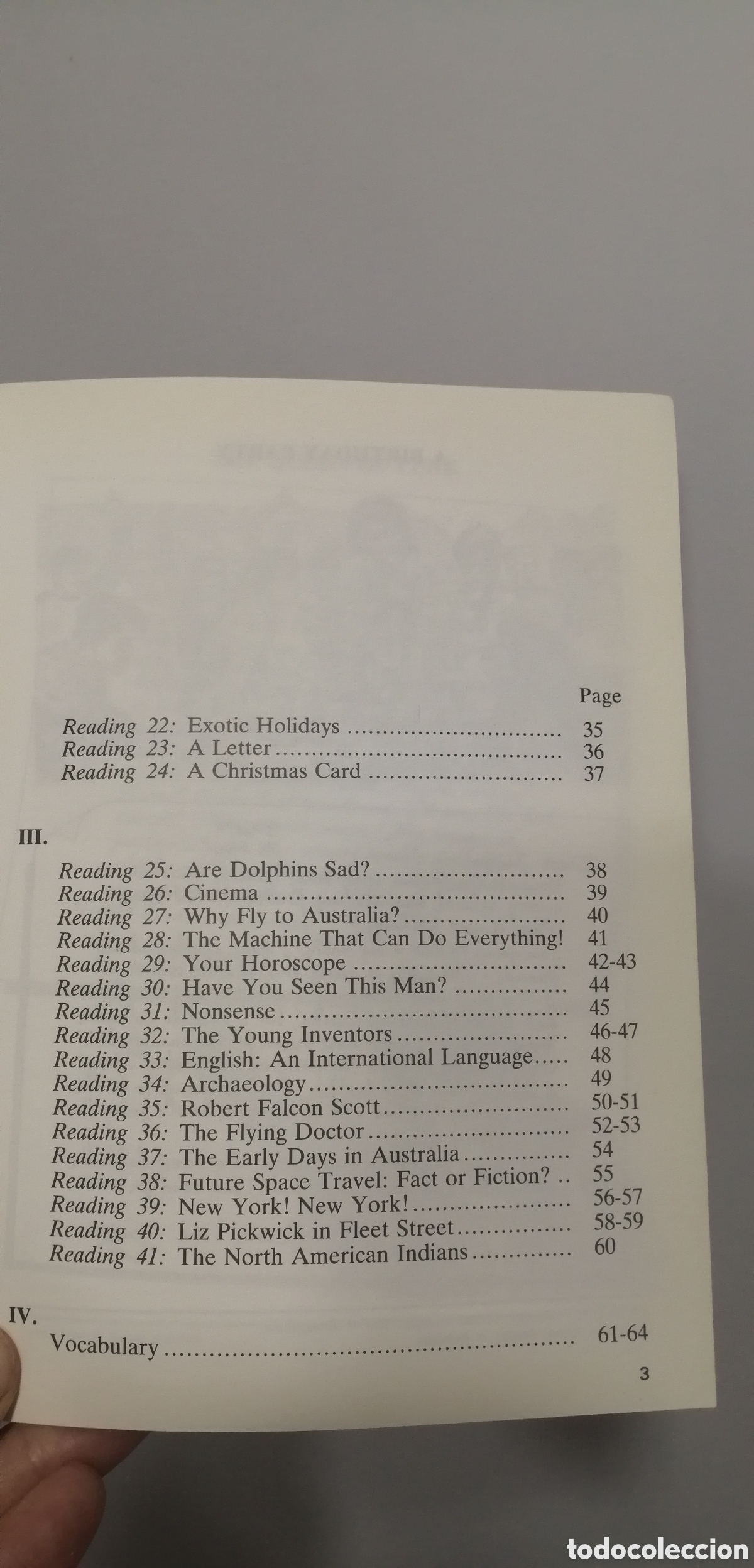 Libros de segunda mano: Lecturas Programadas Ingl&eacute;s 8 EGB GALAXY Ediciones Santillana Edici&oacute;n 1991 - Foto 6
