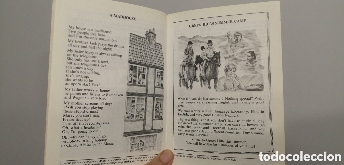 Libros de segunda mano: Lecturas Programadas Ingl&eacute;s 8 EGB GALAXY Ediciones Santillana Edici&oacute;n 1991 - Foto 10
