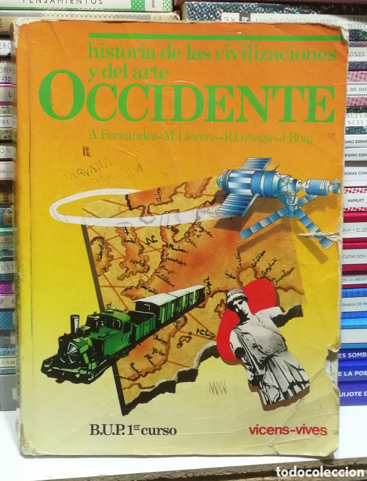 Livros em segunda m&atilde;o: Occidente Historia de las Civilizaciones y del Arte Editorial Vicens Vives 1992