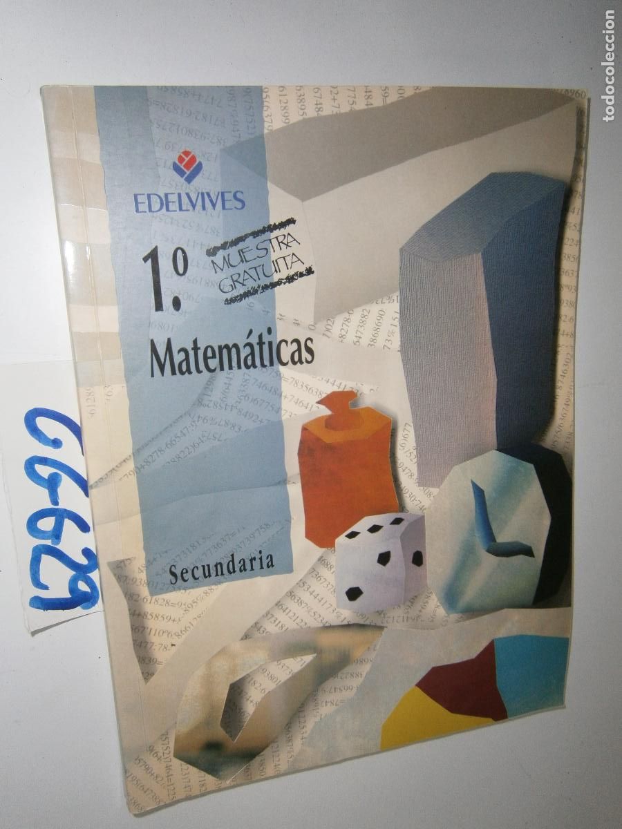 Livros em segunda m&atilde;o: ANTIGUO LIBRO DE TEXTO - MATEMATICAS 1