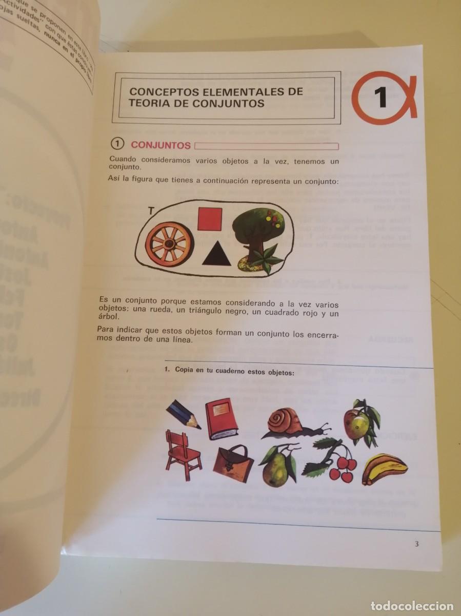 Libros de segunda mano: Antiguo libro de texto de Matem&aacute;ticas 5 EGB Anaya. Sin uso. - Foto 3