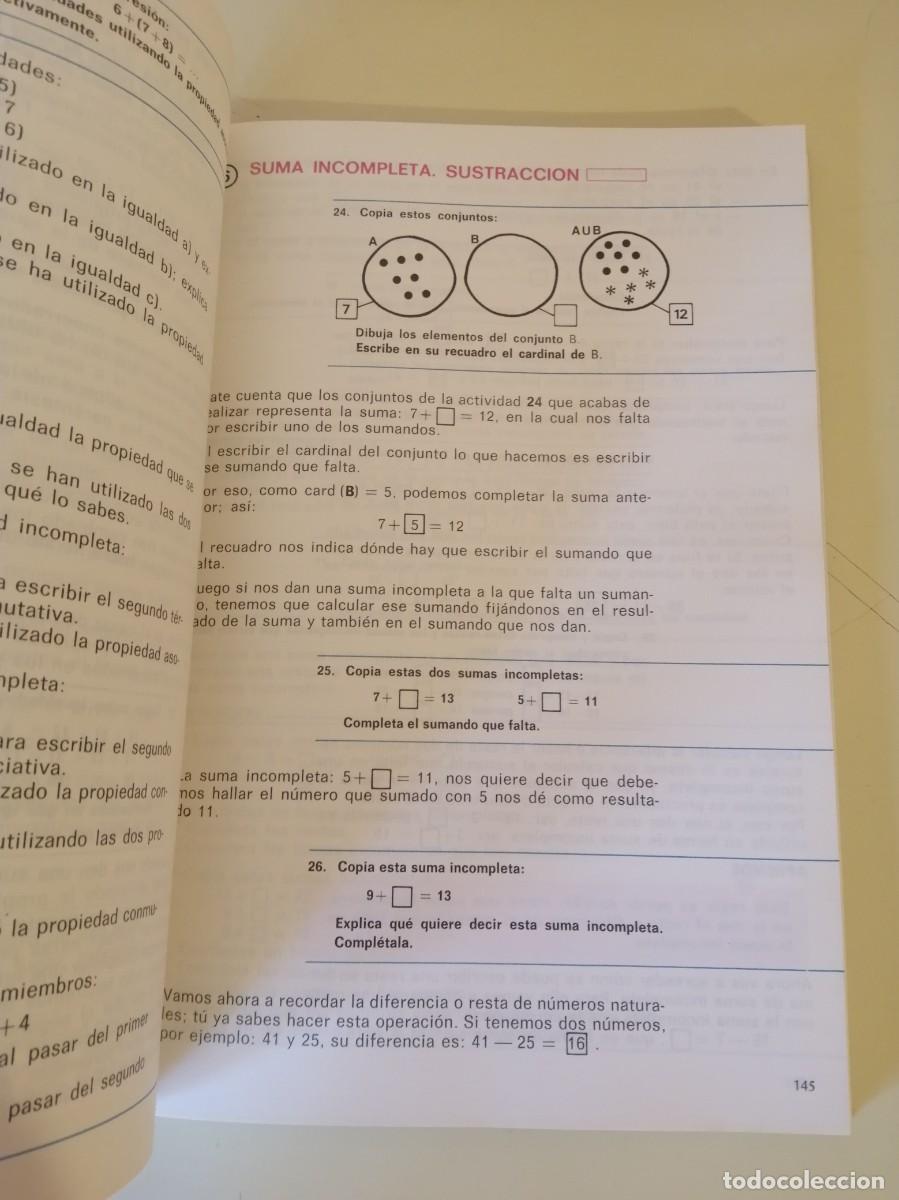 Libros de segunda mano: Antiguo libro de texto de Matem&aacute;ticas 5 EGB Anaya. Sin uso. - Foto 4