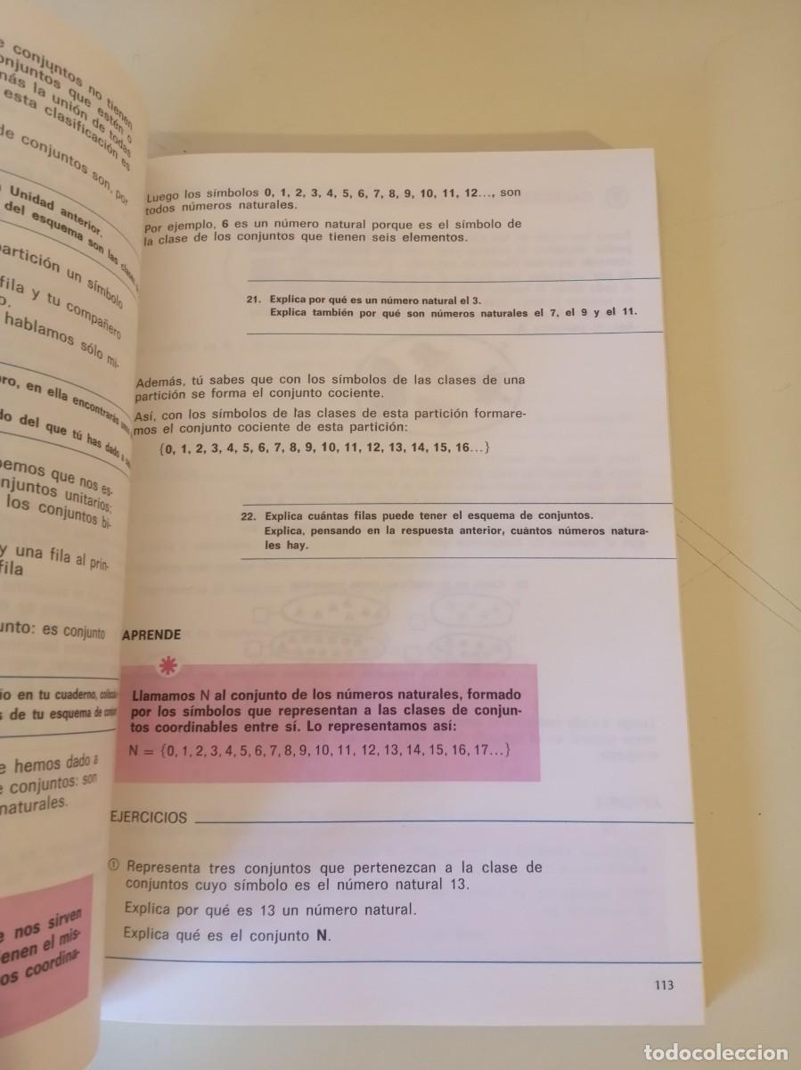 Libros de segunda mano: Antiguo libro de texto de Matem&aacute;ticas 5 EGB Anaya. Sin uso. - Foto 5