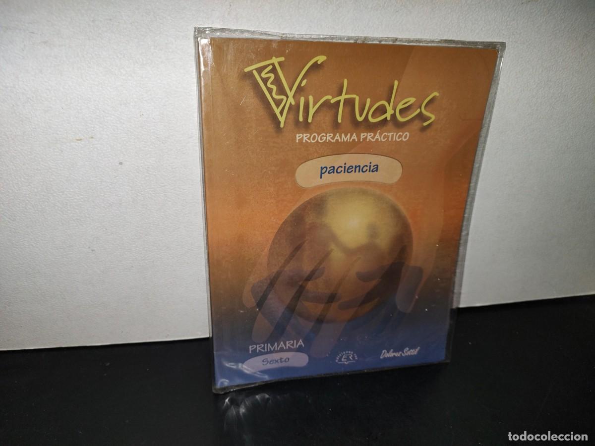 Libros de segunda mano: 210- VIRTUDES. PROGRAMA PR&Aacute;CTICO. PACIENCIA - 6TO. DE PRIMARIA - Foto 1
