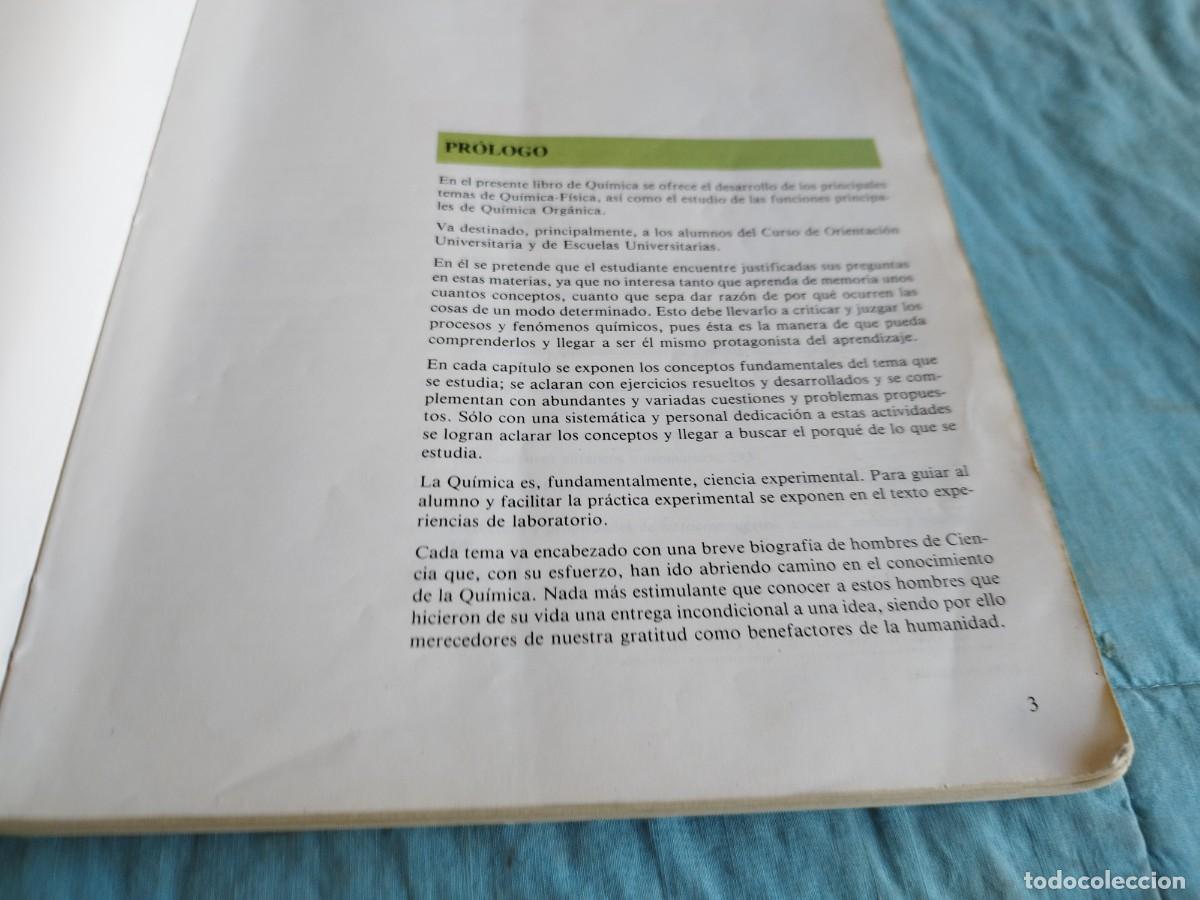 Libros de segunda mano: QUIMICA 3 / / GV 73 / BRU&Ntilde;O - Foto 5
