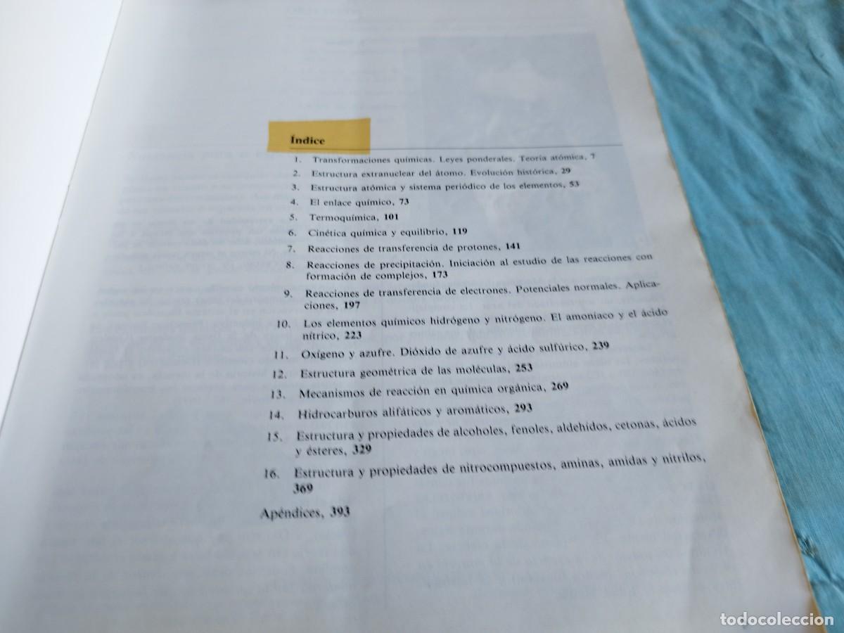 Libros de segunda mano: QUIMICA 3 / / GV 73 / BRU&Ntilde;O - Foto 6