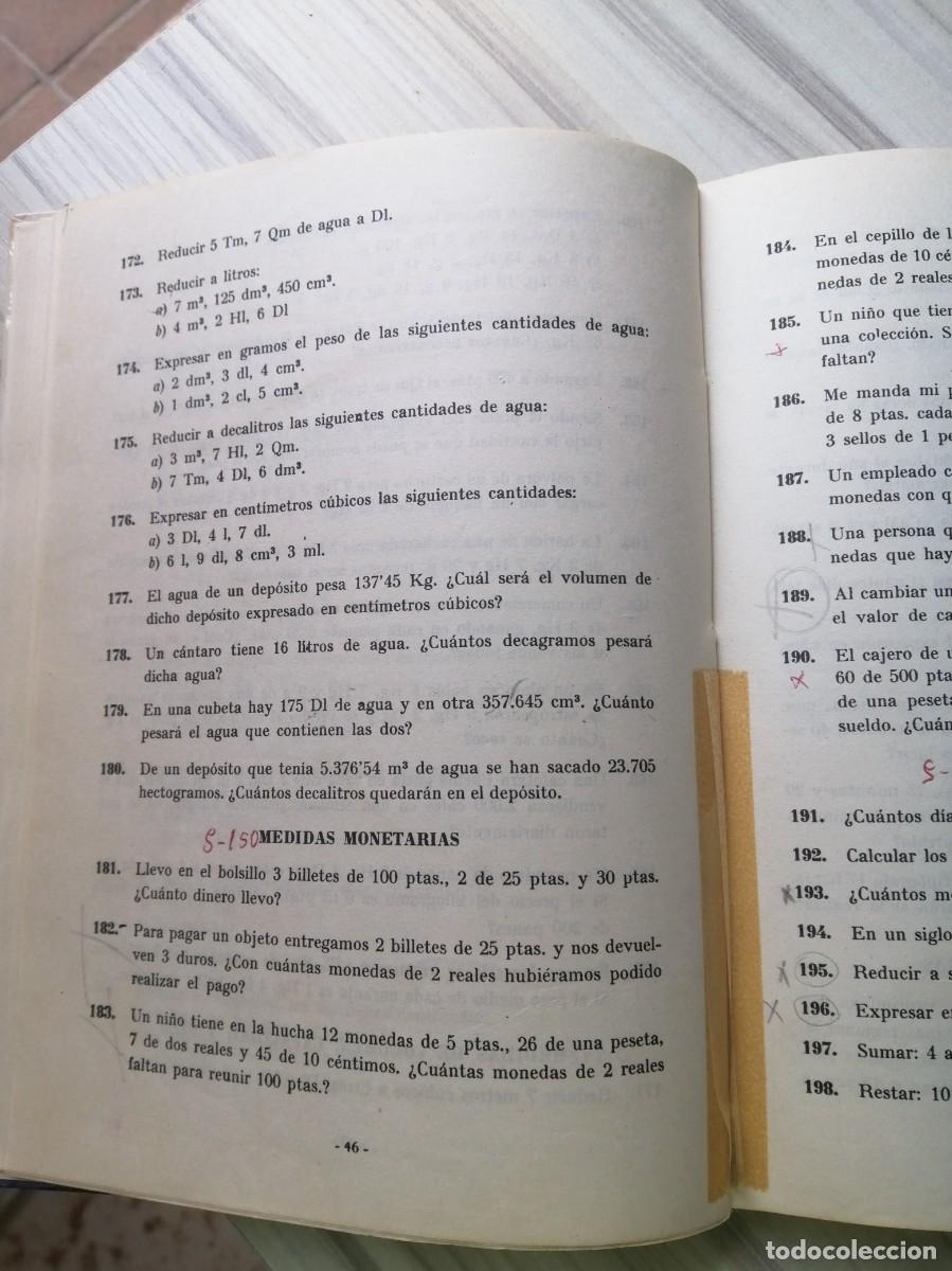 Libros de segunda mano: Antiguo libro de Problemas escolares. Everest. - Foto 7
