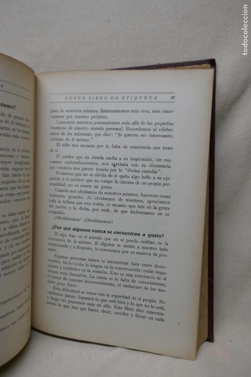 Libros de segunda mano: NUEVO LIBRO DE ETIQUETA - LILLIAN EICHLER - EDICIONES HYMSA - Foto 10
