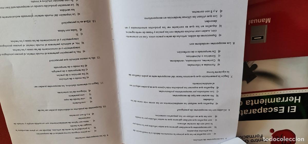 Libros de segunda mano: Libro formacion continua escaparatismo - Foto 8