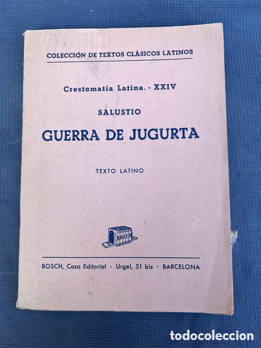 Libros de segunda mano: 4. Guerra de Jugurta &ndash; Salustio - Foto 1