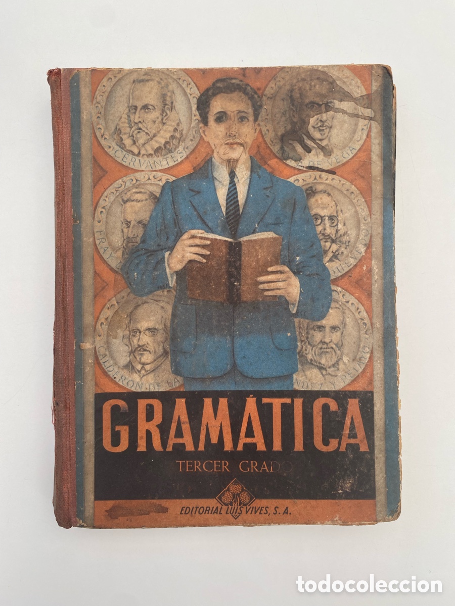 Livros em segunda m&atilde;o: Libro Gram&aacute;tica Espa&ntilde;ola Tercer Grado (1952)