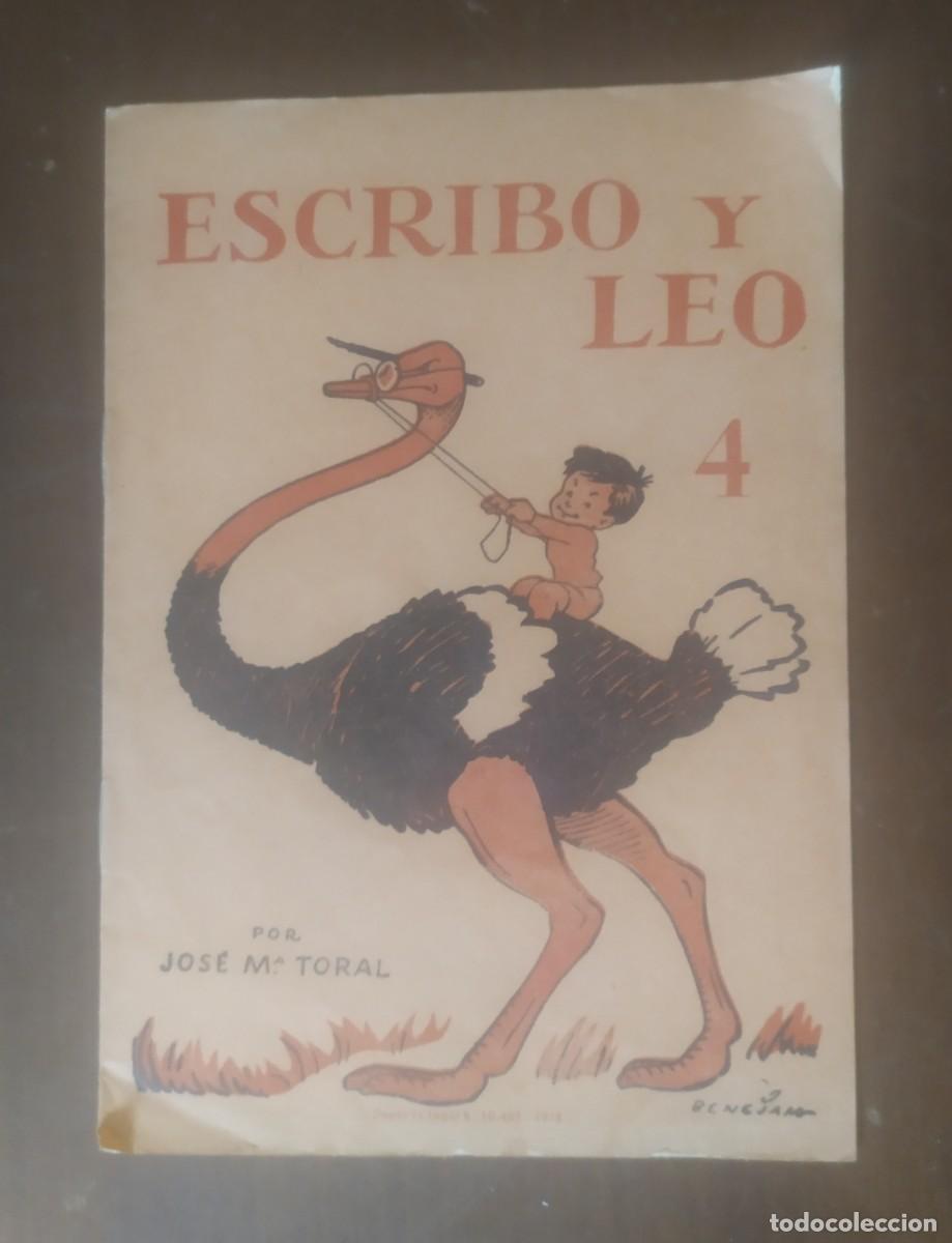 Libros de segunda mano: Escribo y leo, n&uacute;mero 4, en blanco - Foto 1
