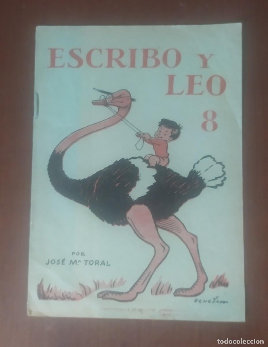 Libros de segunda mano: Escribo y leo, n&uacute;mero 8, en blanco - Foto 1