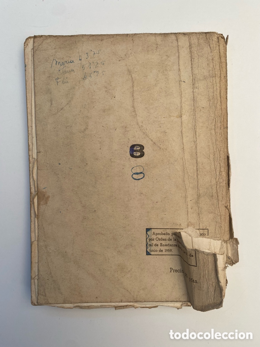 Libros de segunda mano: Libro Matem&aacute;ticas de Tercer curso del Plan 1957 - Foto 7