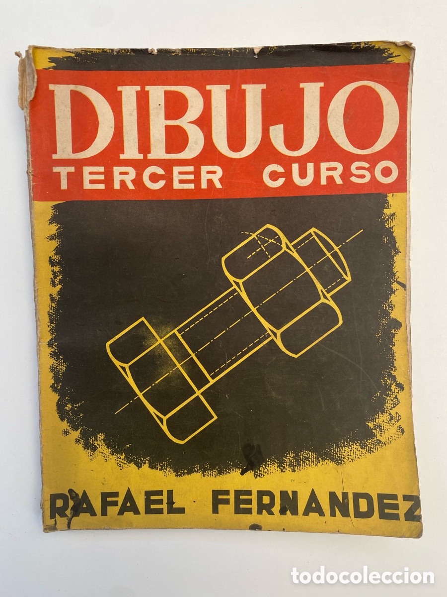 Livros em segunda m&atilde;o: DIBUJO TERCER CURSO (1960)