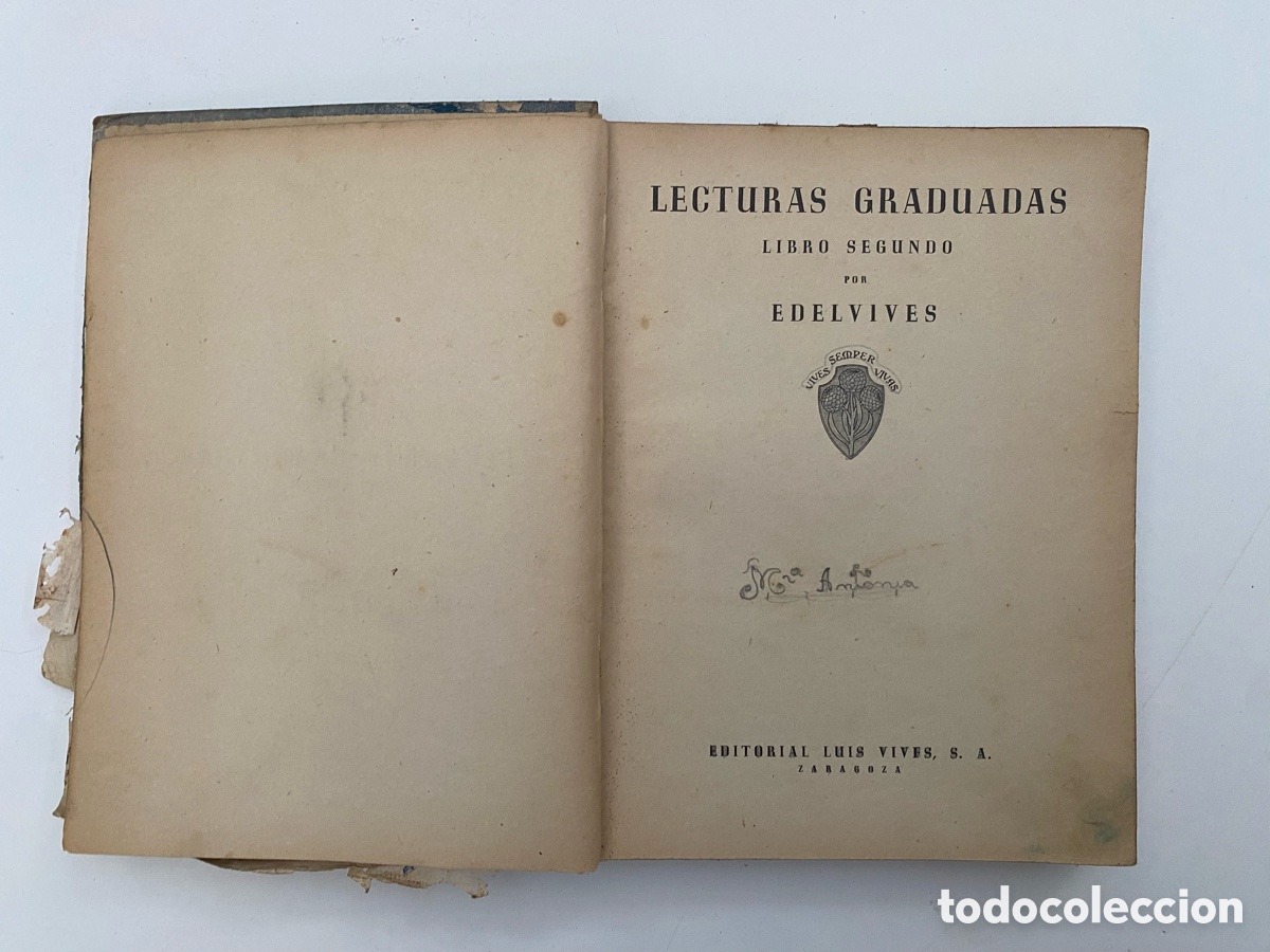 Libros de segunda mano: LECTURAS, libro escolar de 1948 - Foto 2