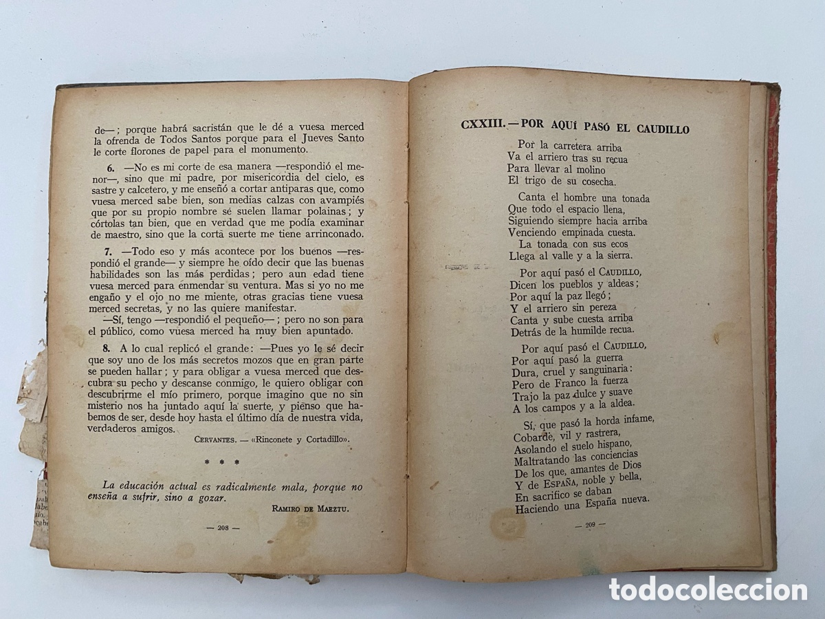 Libros de segunda mano: LECTURAS, libro escolar de 1948 - Foto 5