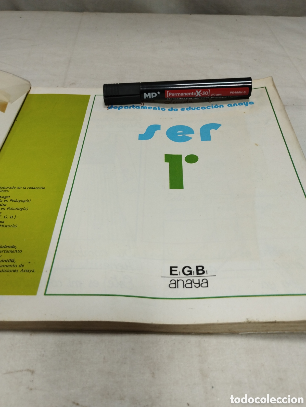 Libros de segunda mano: SER 1&deg;. Editorial Anaya, 1982 - Foto 2