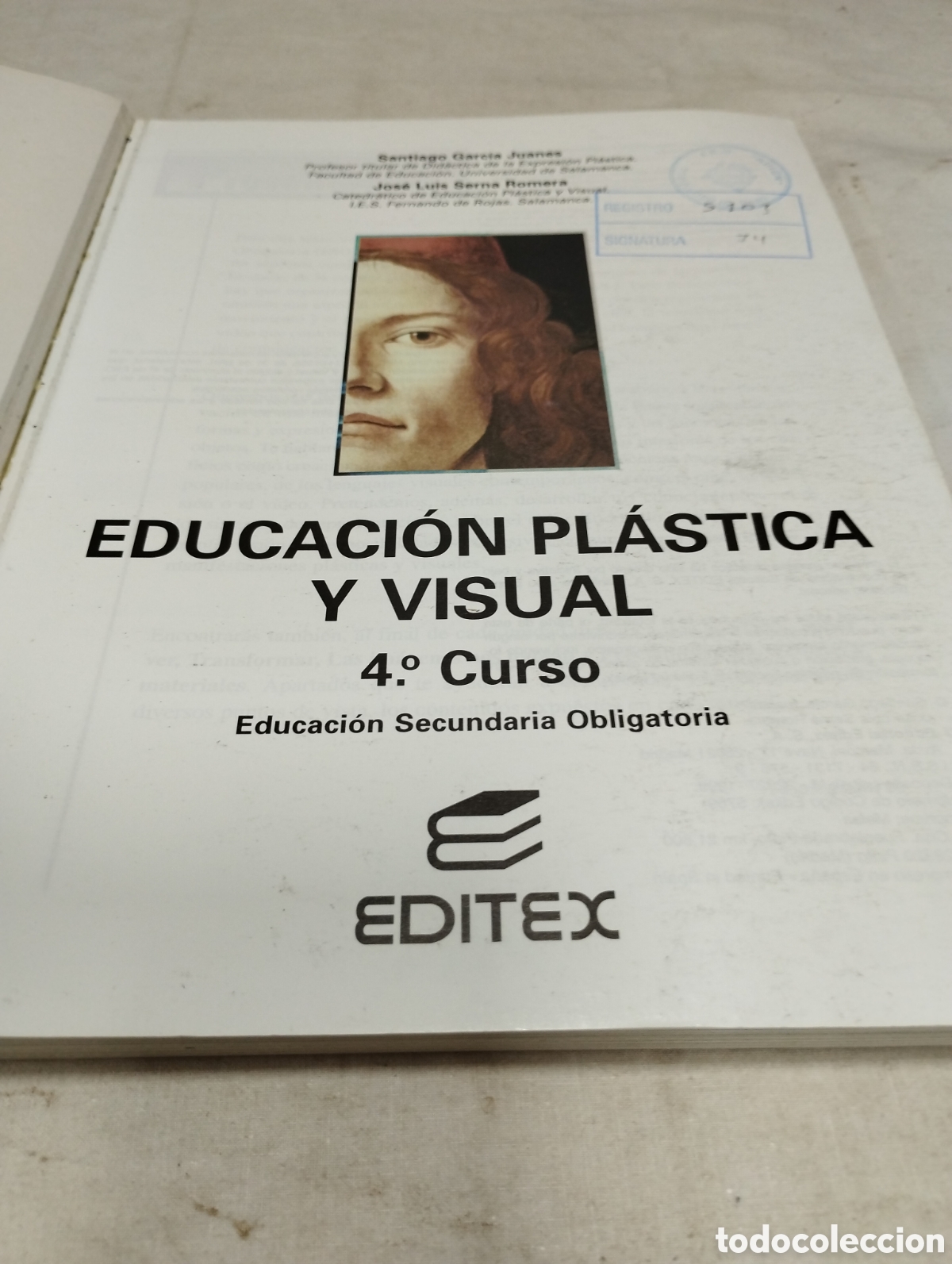 Libros de segunda mano: Educaci&oacute;n pl&aacute;stica y visual. 4&deg; ESO. Editex, 1999 - Foto 2