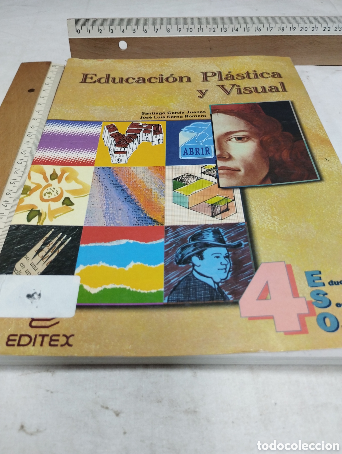 Libros de segunda mano: Educaci&oacute;n pl&aacute;stica y visual. 4&deg; ESO. Editex, 1999 - Foto 1