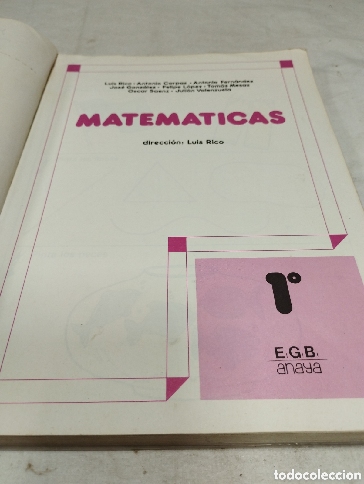 Libros de segunda mano: Matem&aacute;ticas 1&deg; EGB. Editorial Anaya, 1981 - Foto 2