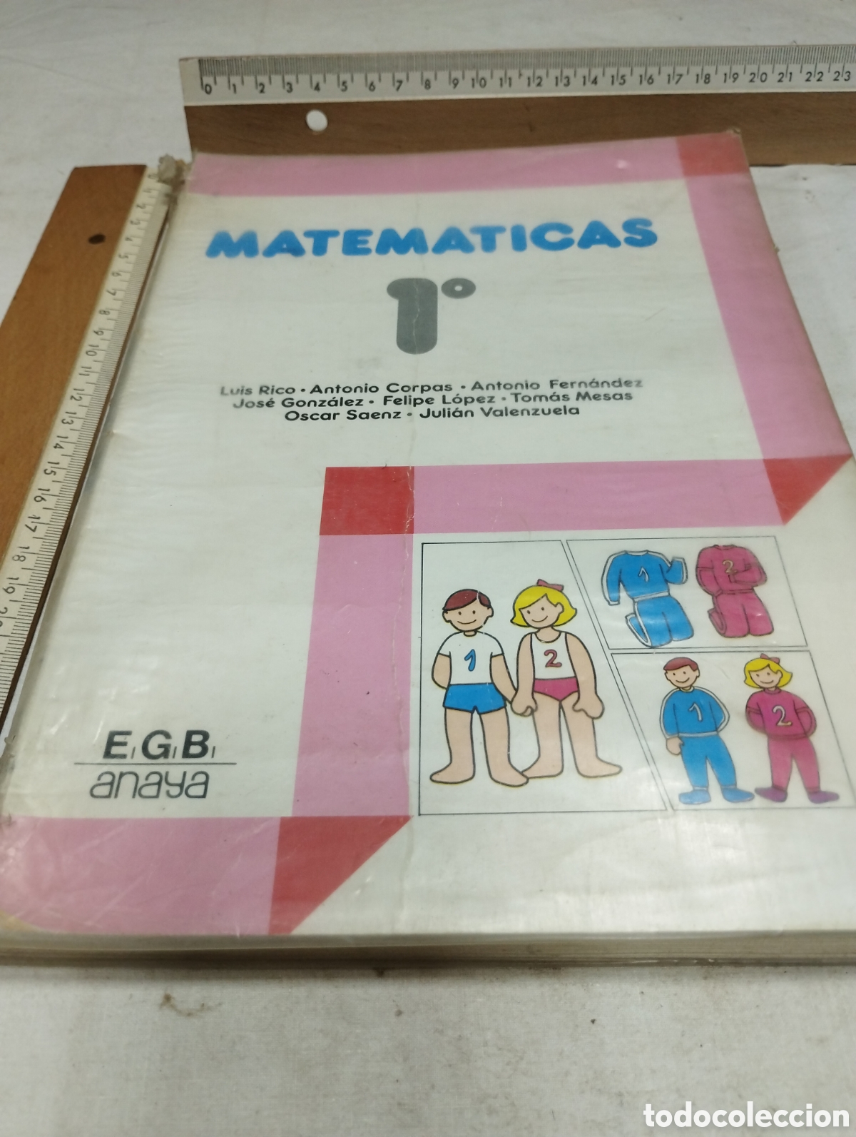 Libros de segunda mano: Matem&aacute;ticas 1&deg; EGB. Editorial Anaya, 1981 - Foto 1