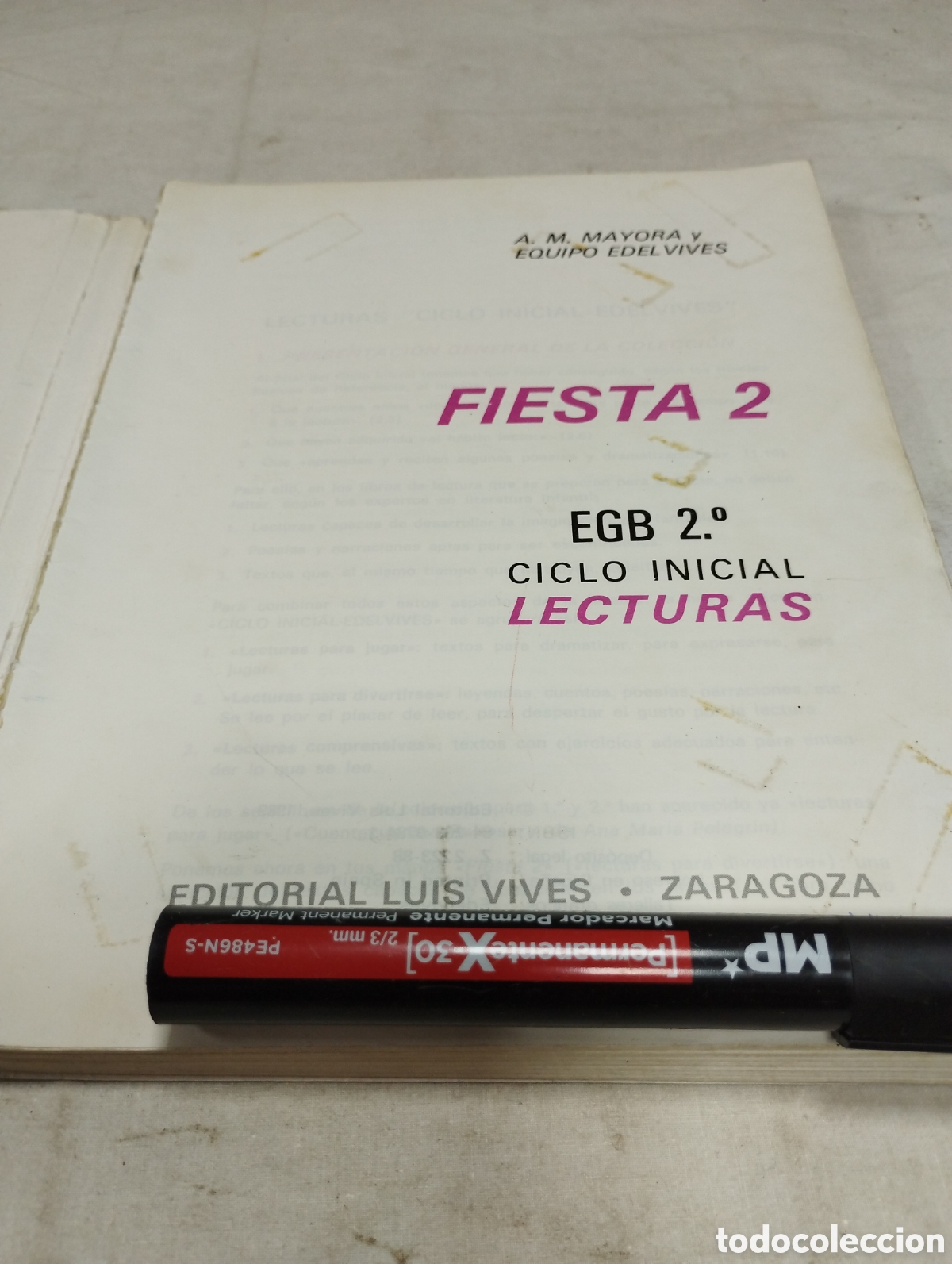 Libros de segunda mano: Lecturas 2&deg; EGB. Editrial Edelvives, 1982 - Foto 2