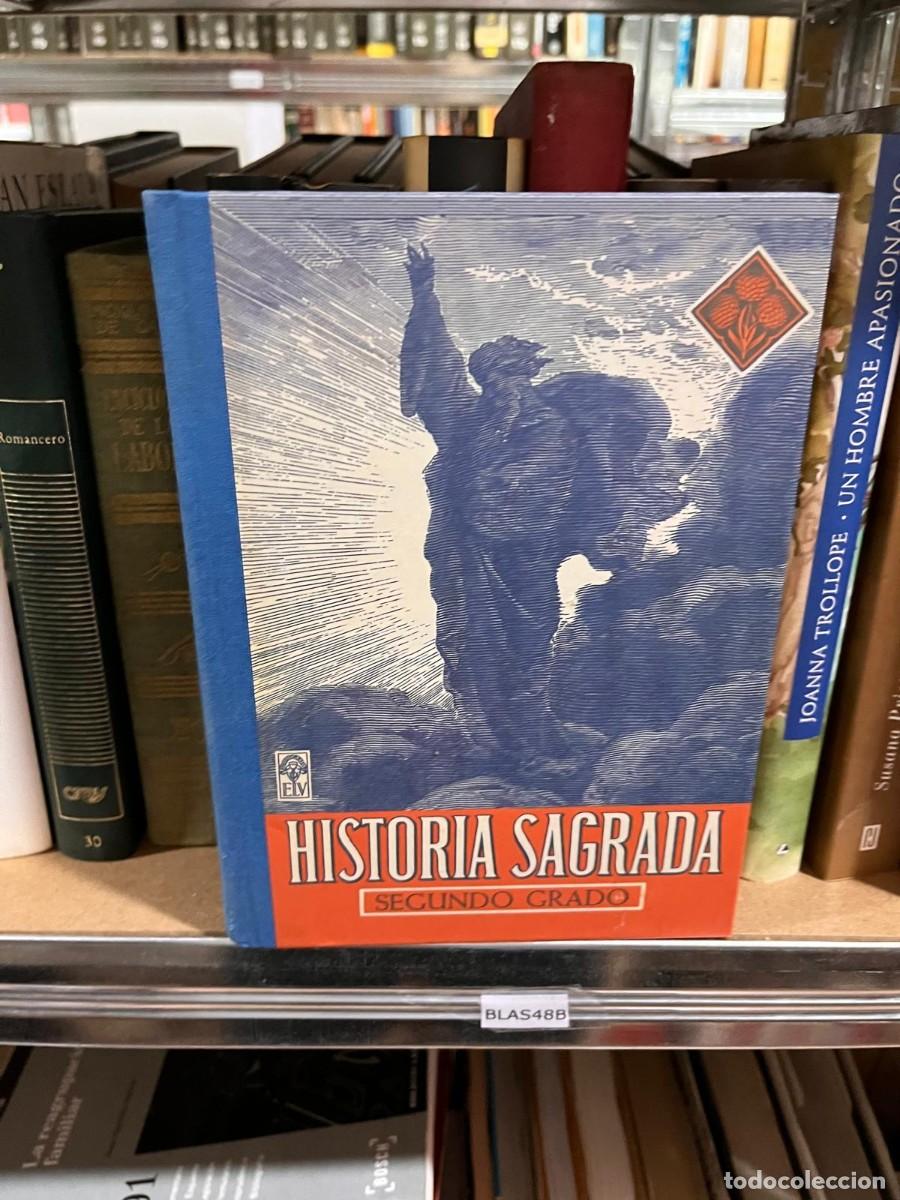 Livros em segunda m&atilde;o: BLAS48B FACSIMIL DE LIBRO DE TEXTO ANTIGUO. DE BIBLIOTECA. HISTORIA SAGRADA, SEGUNDO GRADO