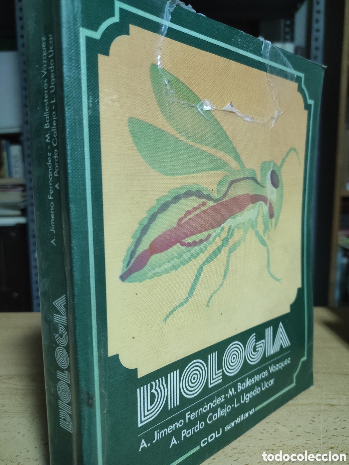 Livros em segunda m&atilde;o: Biolog&iacute;a COU Santillana 1983