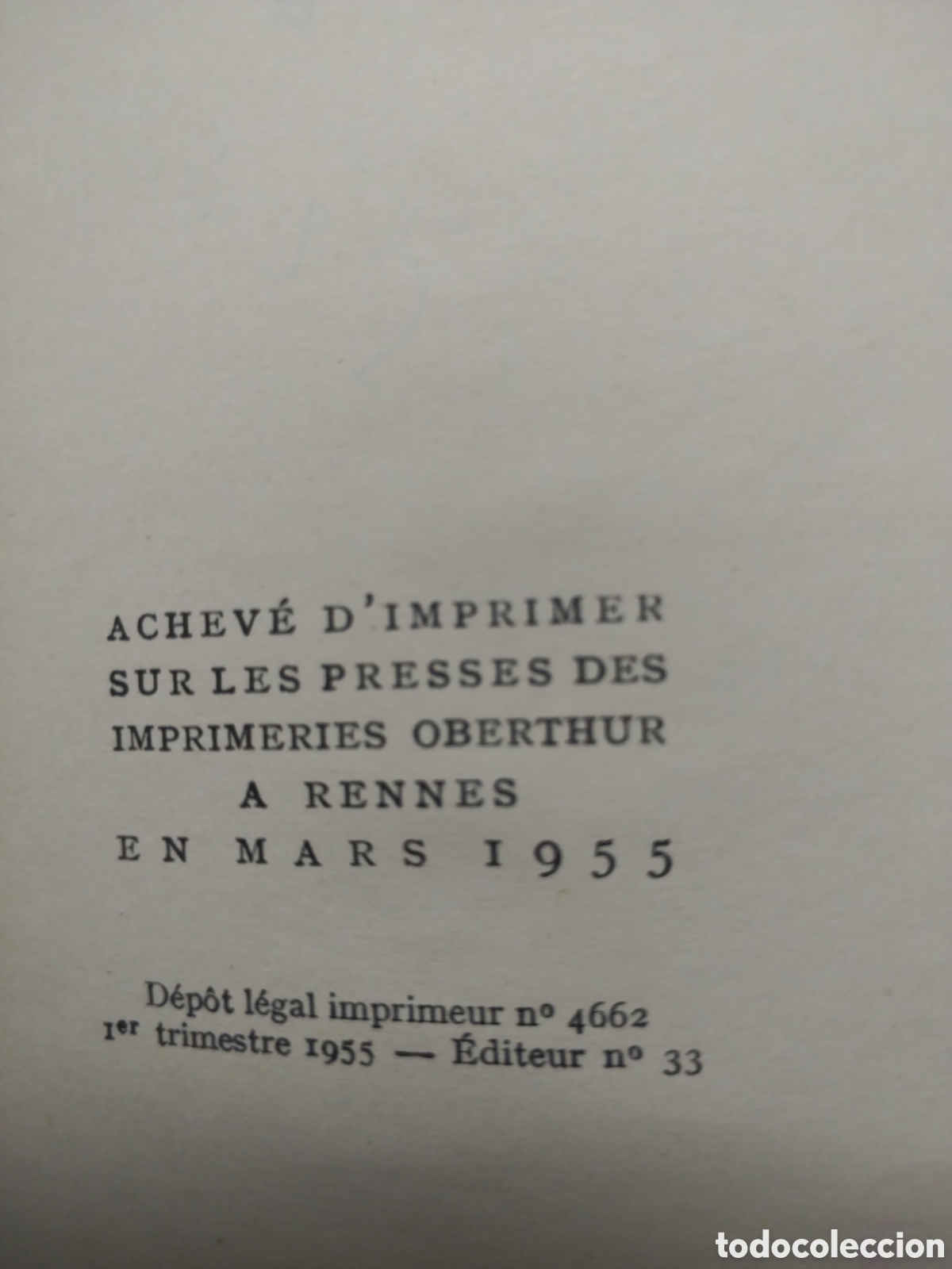 Libros de segunda mano: PREMIER LIVRE a&ntilde;o 1955 - Foto 2