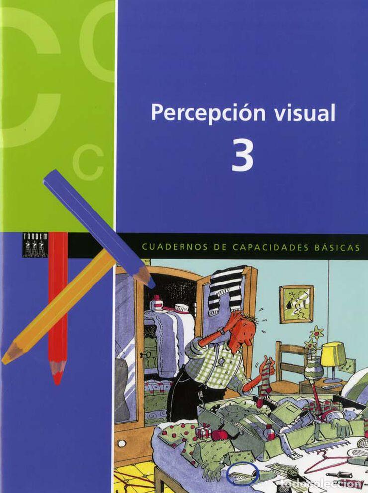 Libros de segunda mano: PERCEPCI&Oacute; VISUAL 3 : QUADERN DE CAPACITATS B&Agrave;SIQUES : TEXT TANDEM - Foto 1
