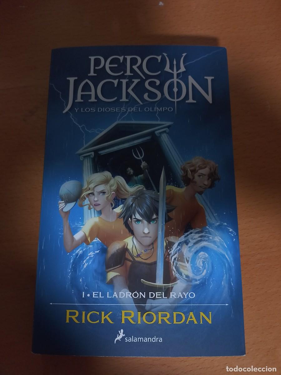 Libros de segunda mano: Percy Jackson y los dioses del Olimpo libro 1 El ladr&oacute;n del rayo - Foto 1