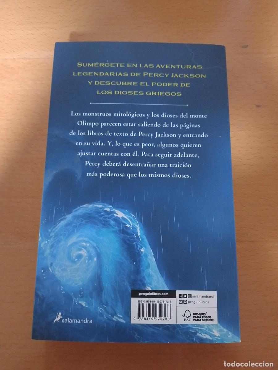 Libros de segunda mano: Percy Jackson y los dioses del Olimpo libro 1 El ladr&oacute;n del rayo - Foto 2