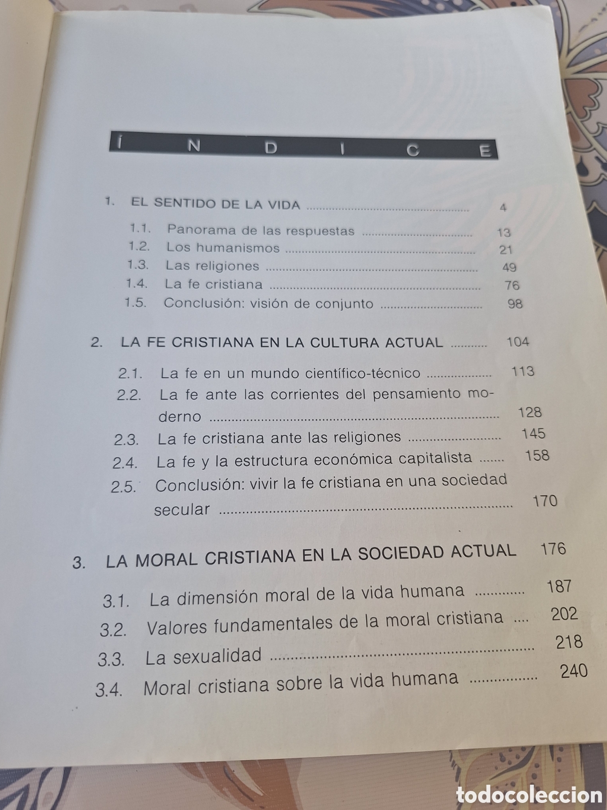 Libros de segunda mano: Fe y sentido de la vida religi&oacute;n cat&oacute;lica 3 BUP - Foto 5