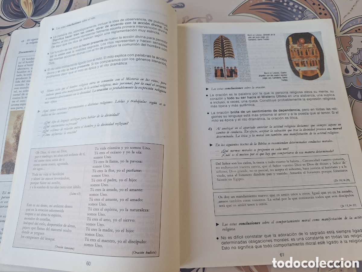 Libros de segunda mano: Fe y sentido de la vida religi&oacute;n cat&oacute;lica 3 BUP - Foto 7