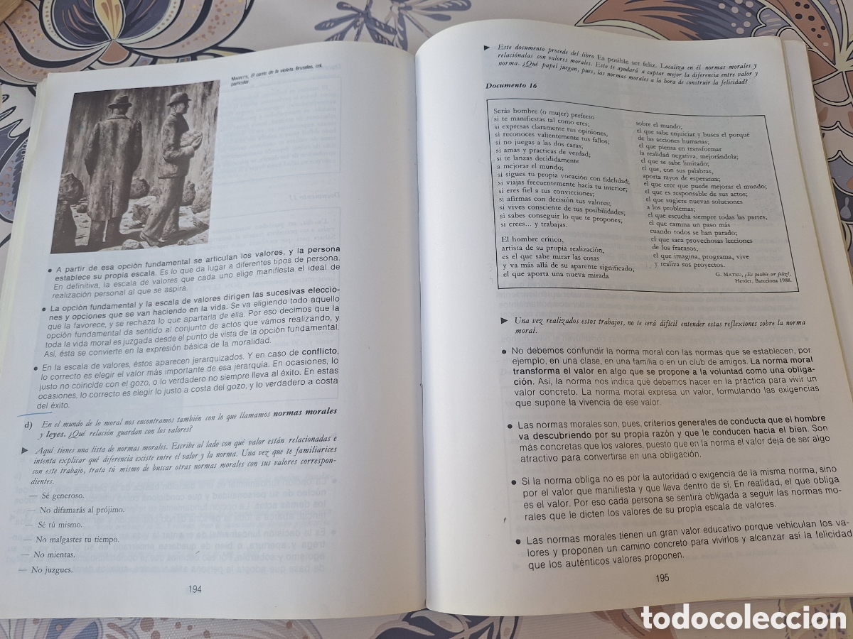 Libros de segunda mano: Fe y sentido de la vida religi&oacute;n cat&oacute;lica 3 BUP - Foto 9